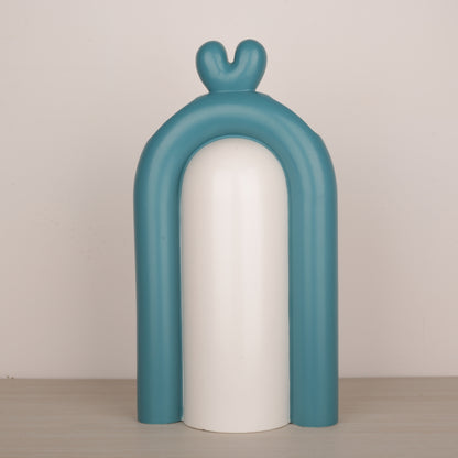 Cartoon Animal Shape Face Ceramic Vase