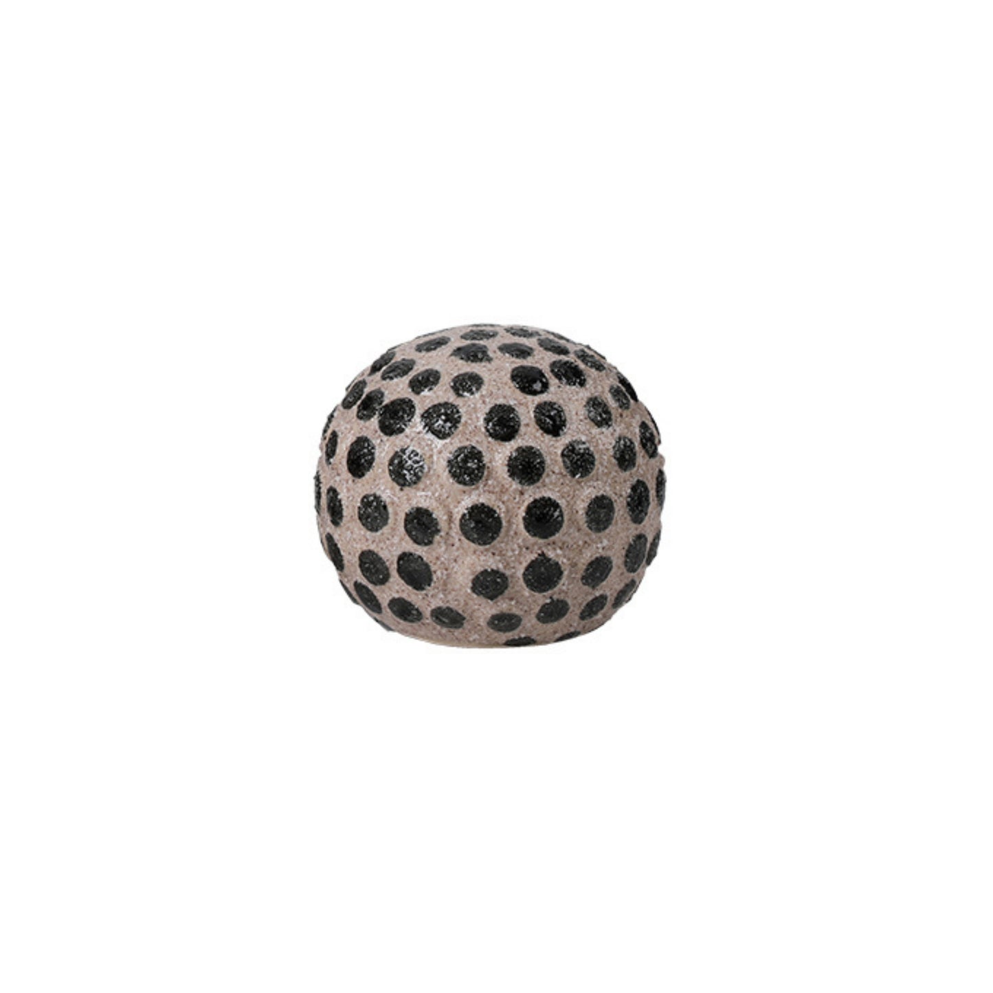 Black Polka Dot Sand Ball Showpiece