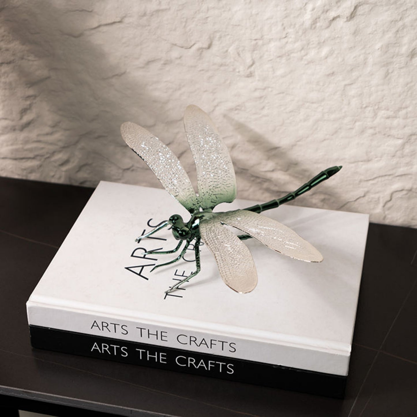 Metal Dragonfly Animal Figurine Ornament