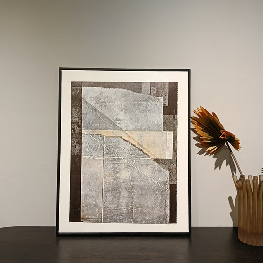 Abstract Geometric Art Canvas Painting