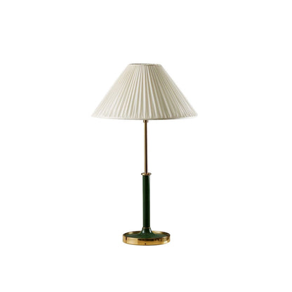 Cone Shape Shade Metal Base Nordic Table Lamp