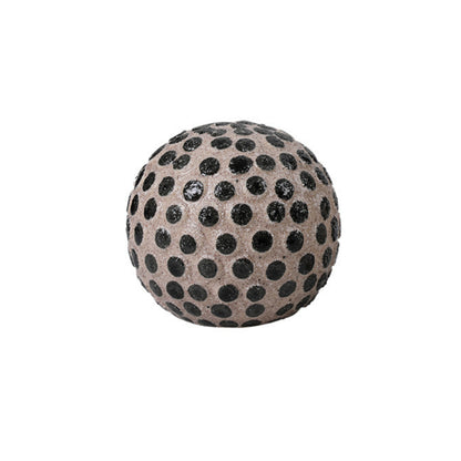 Black Polka Dot Sand Ball Showpiece
