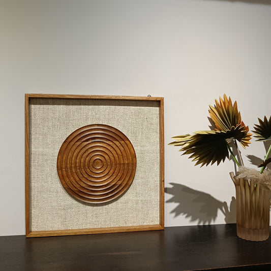 Circle Design Abstract Wall Art