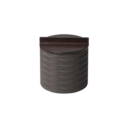 Wooden Leather Jewelry Storage Box