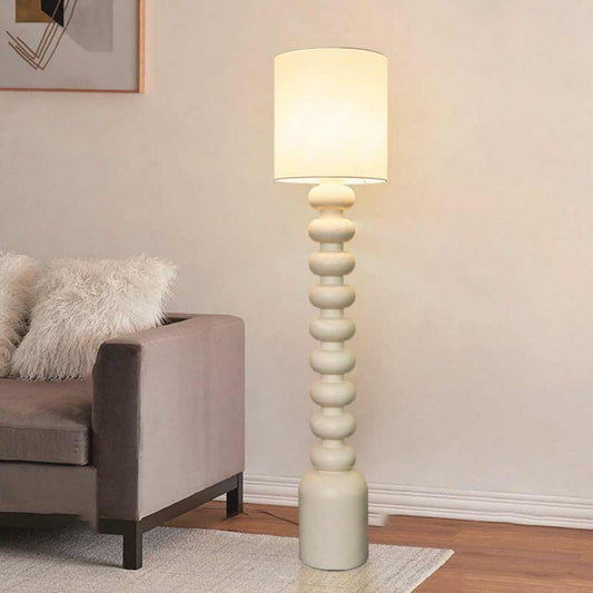 Resin Column Floor Lamp