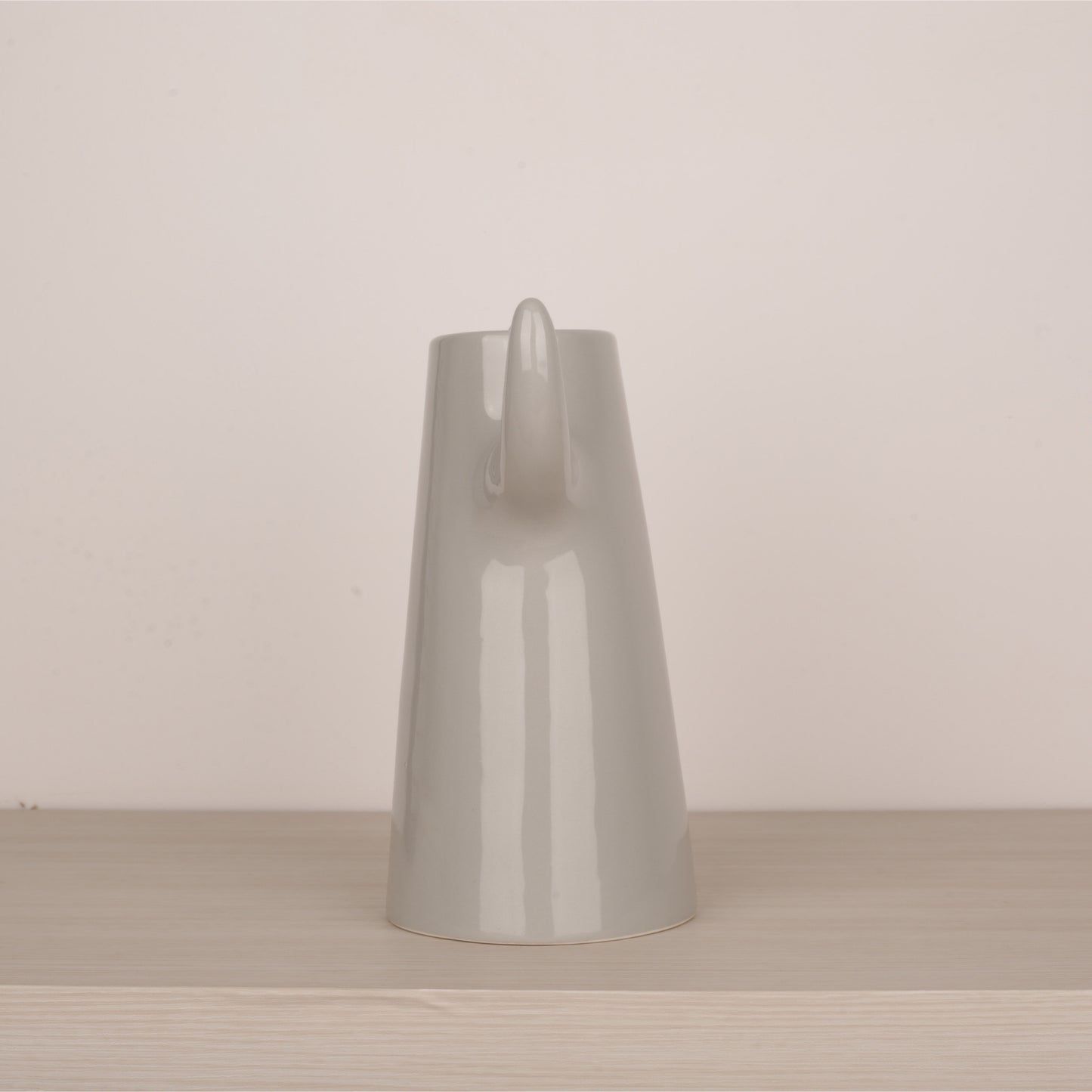Handmade Ceramic Horn Shape Tabletop Vase