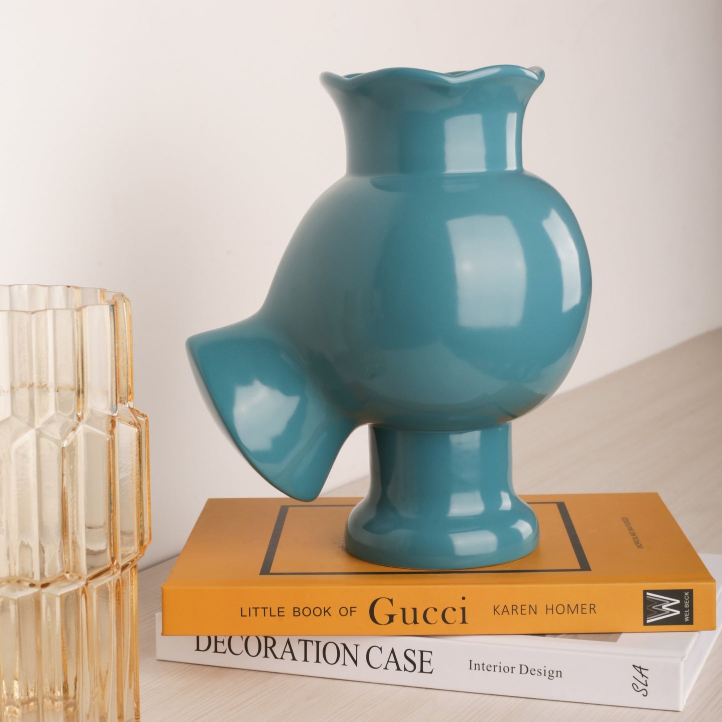 Abstract Design Handmade Flower Vase