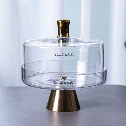 Transparent Cake Stand with Base