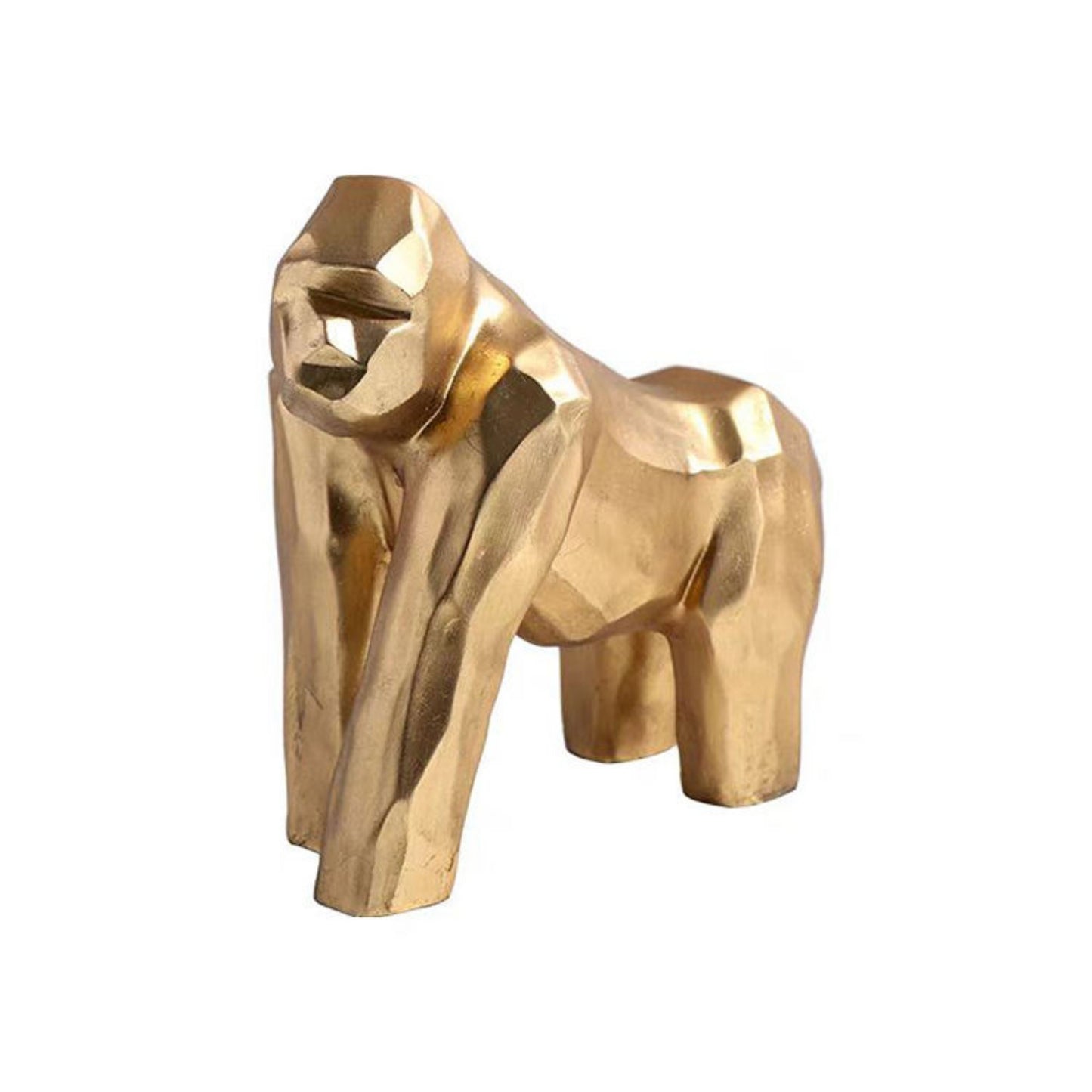 Gorilla Figurine Resin Tabletop Ornament