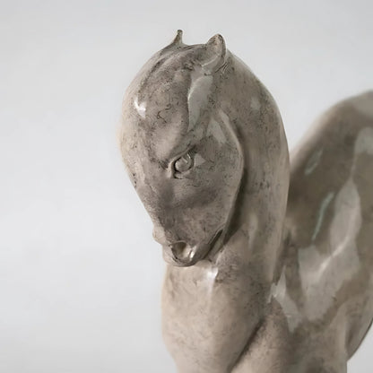 Retro Horse Figurine Tabletop Decorative Accent