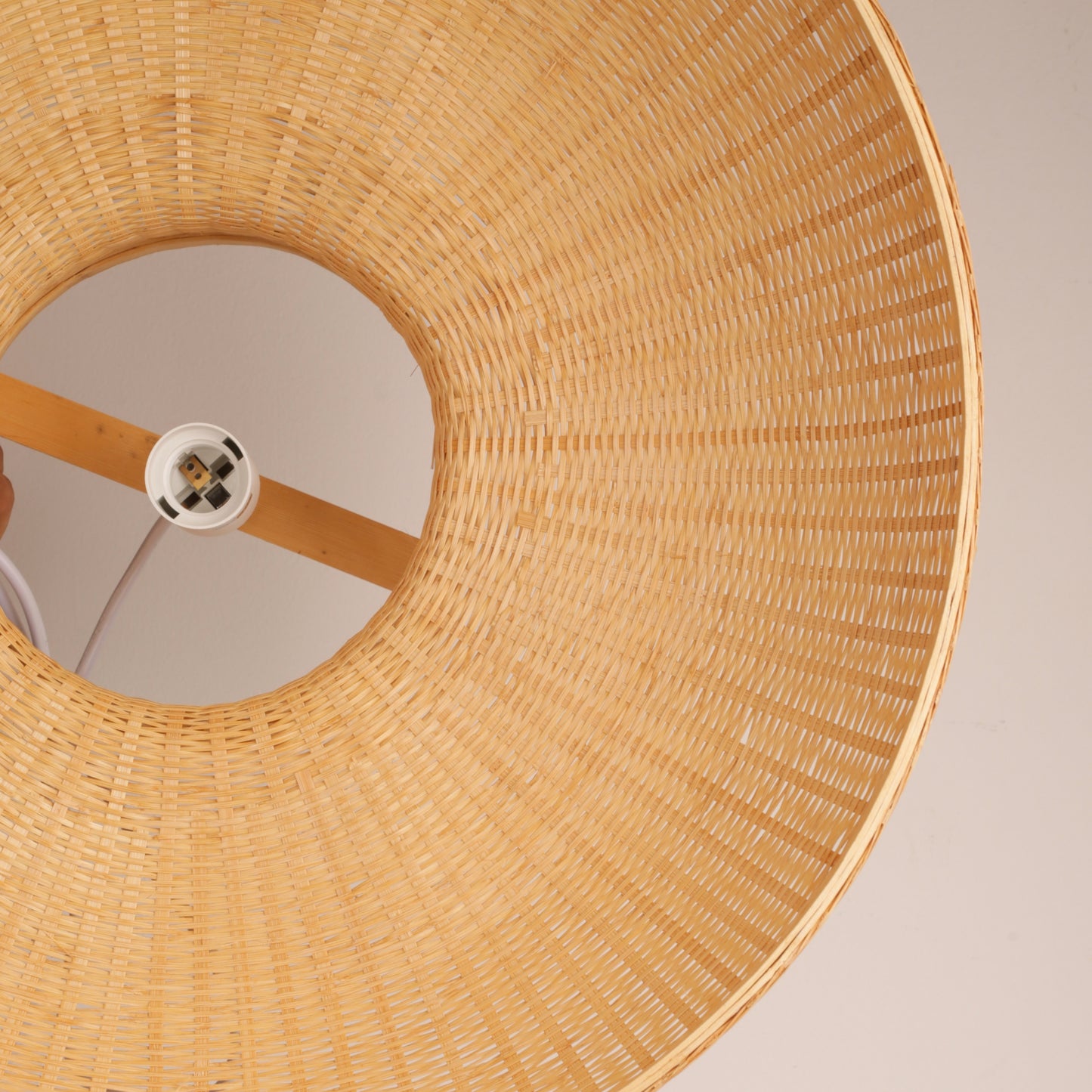 Japanese Style Bamboo Wicker Pendant Light