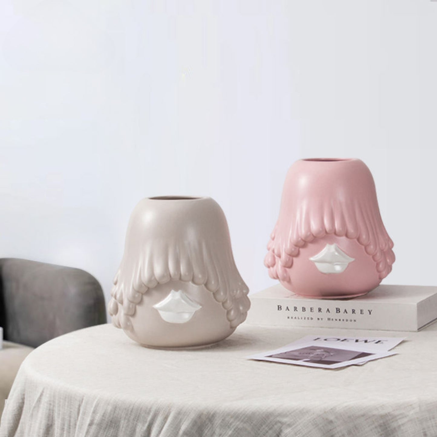 Modern Style Table Decoration Ceramic Vase