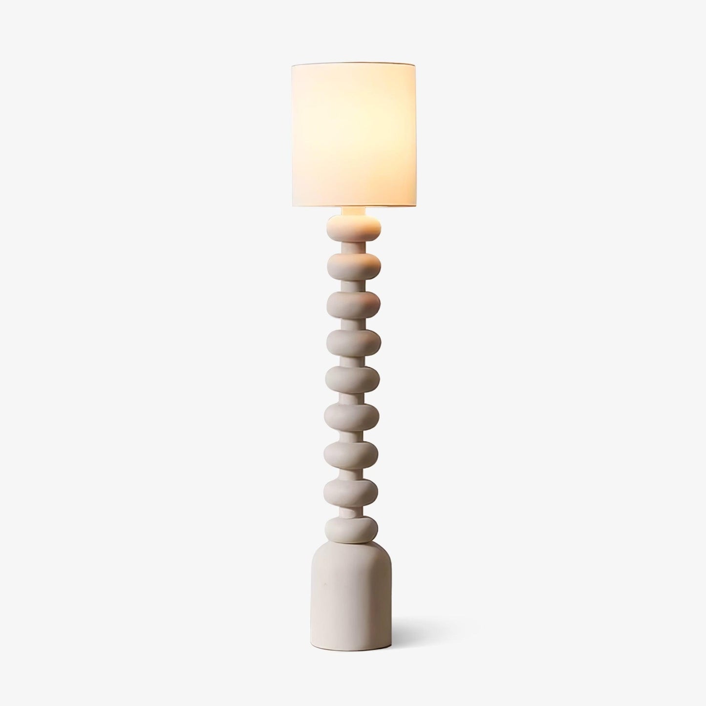 Resin Column Floor Lamp
