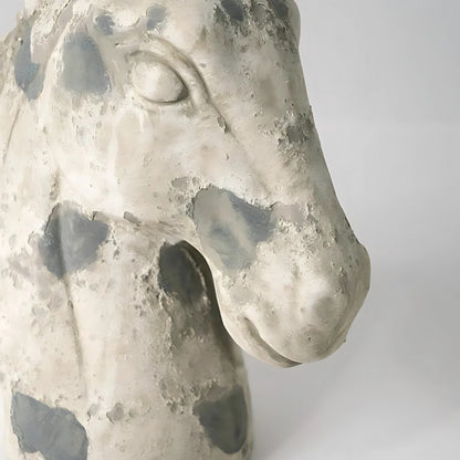 Horse Head Animal Figurine