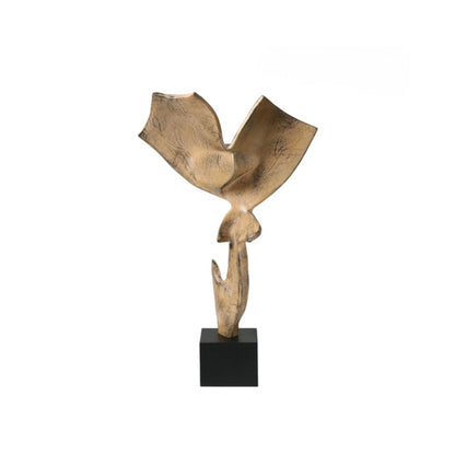 Brown Flying Antlers Decorative Figurine