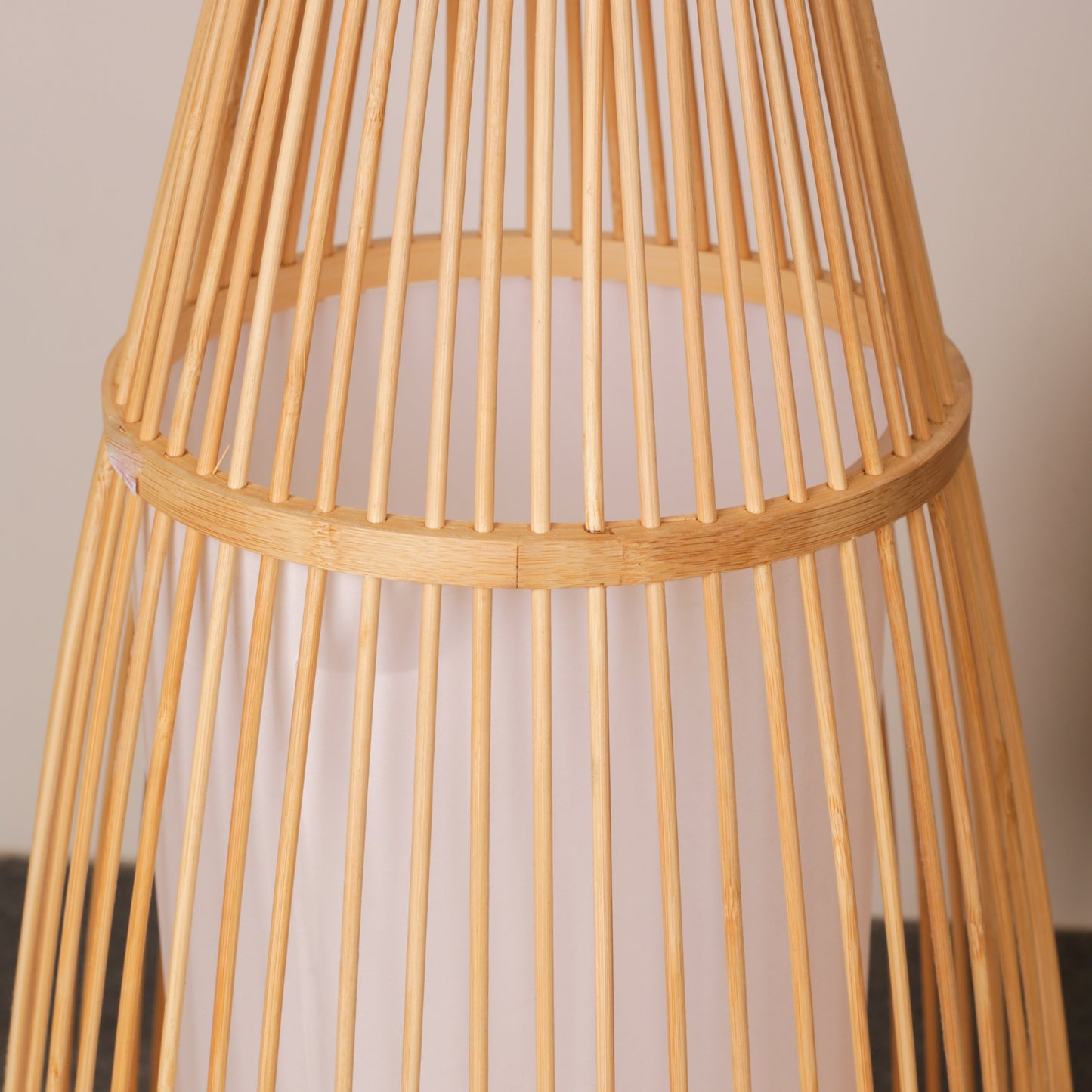Bamboo Woven Standing Floor Lamp