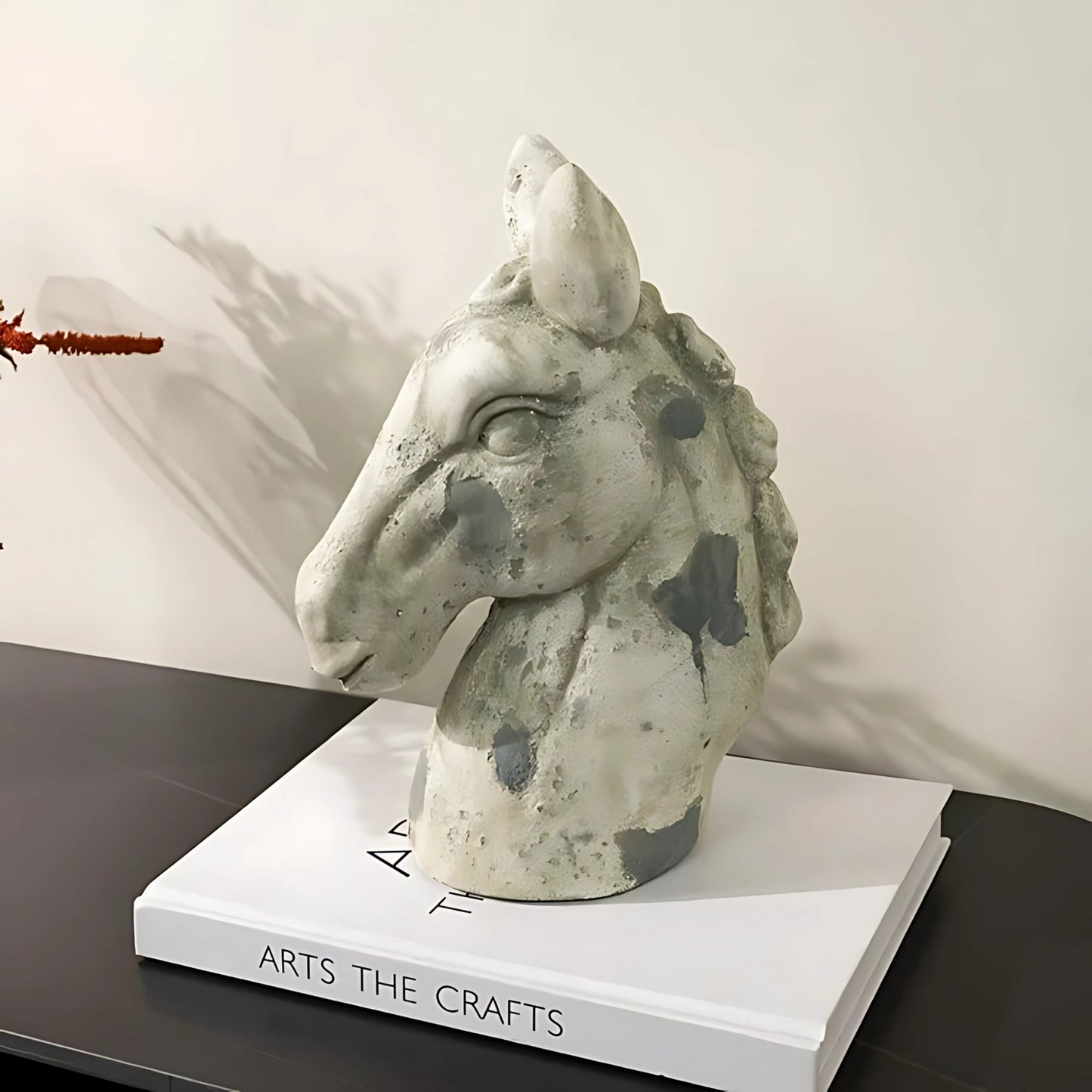 Horse Head Animal Figurine