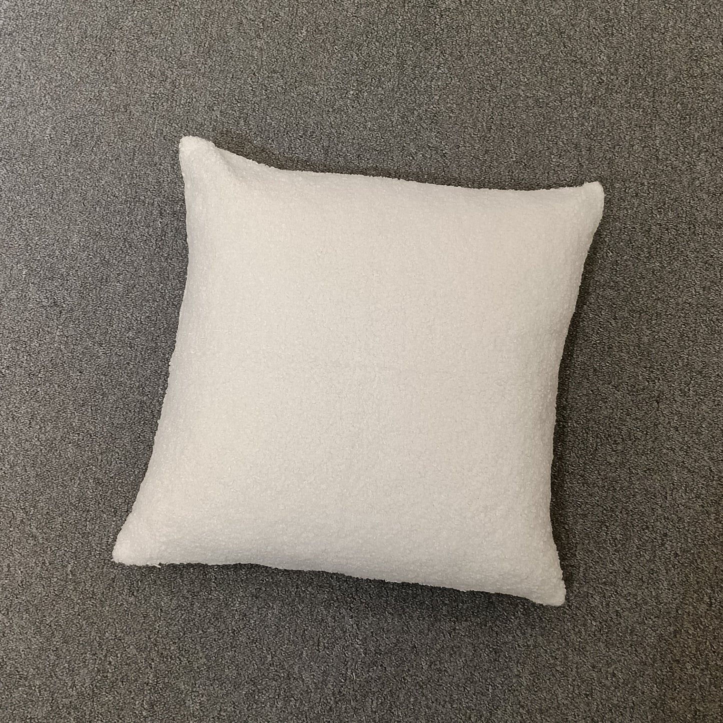 Leopard Embroidery Cushion Cover, Backside In Plain