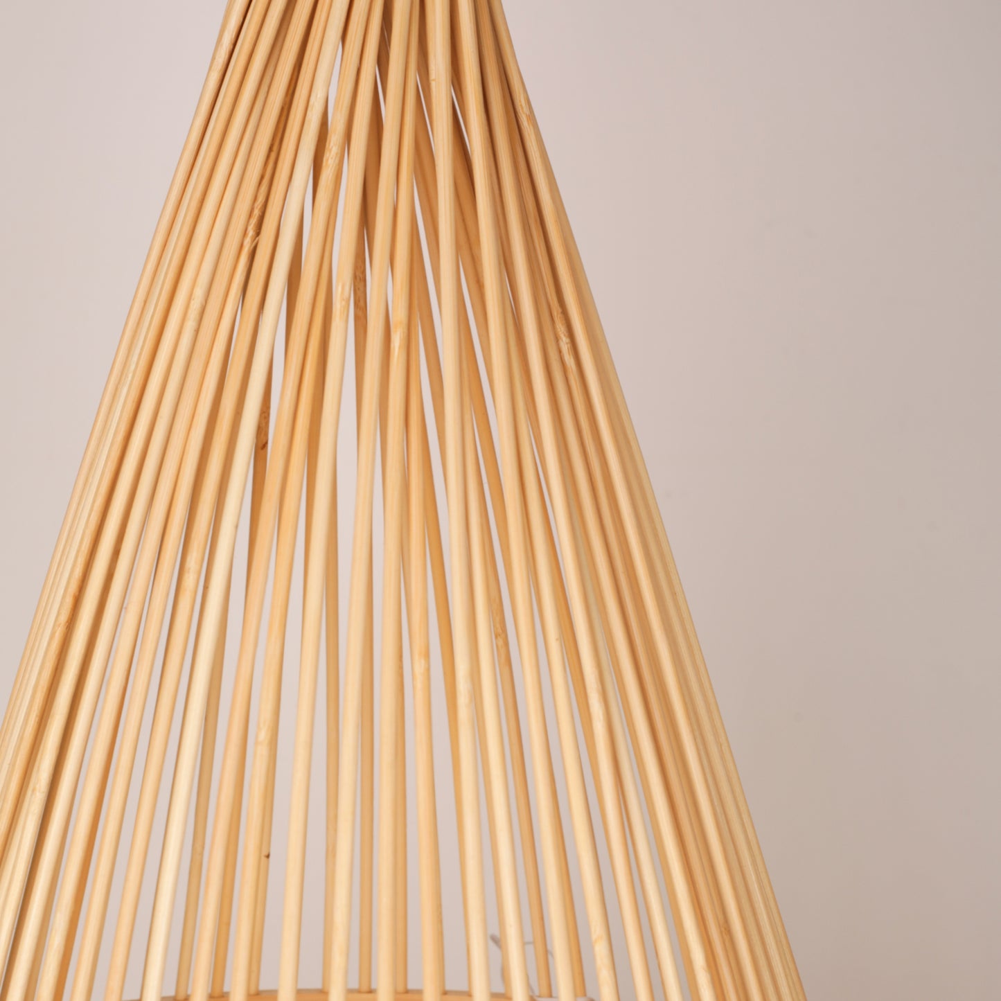 Bamboo Woven Standing Floor Lamp