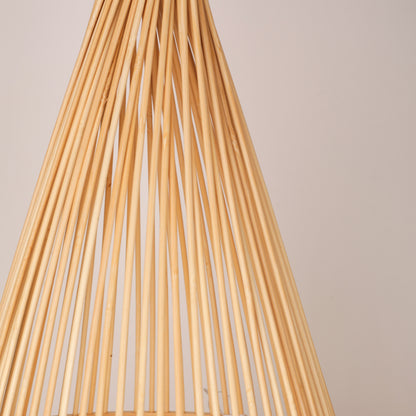 Bamboo Woven Standing Floor Lamp