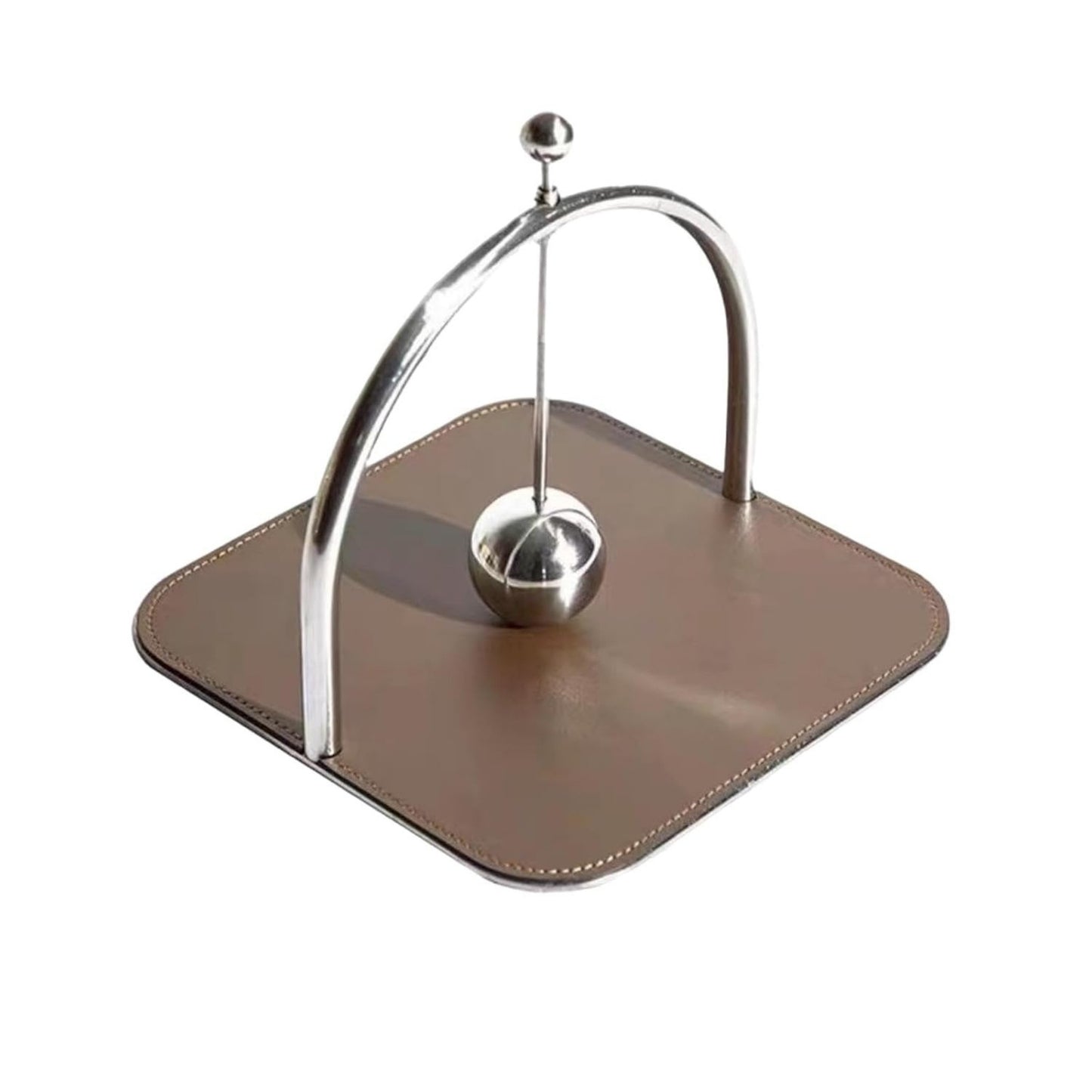 Coffee Color Leather Tissue Holder