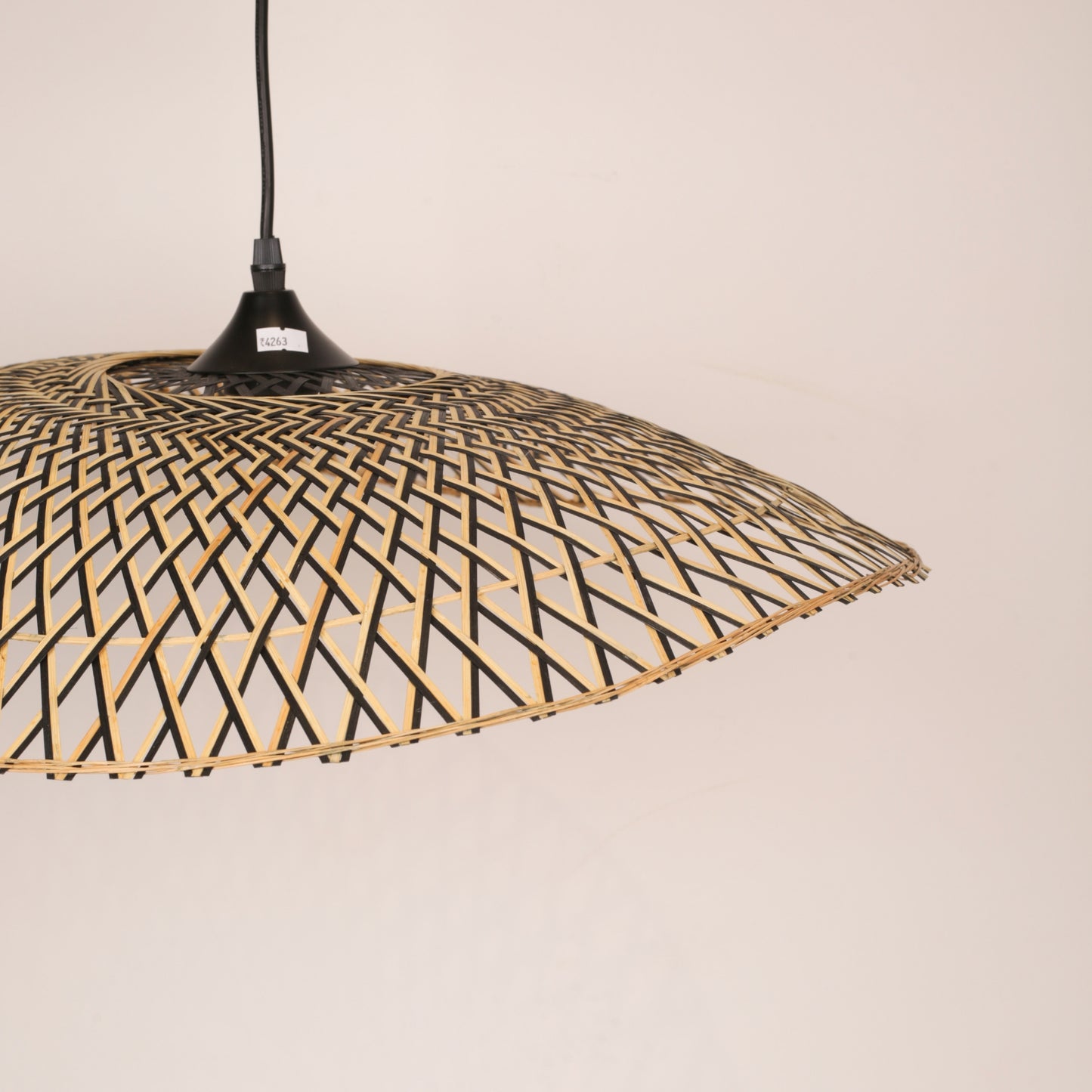Handmade Bamboo Weaving Wicker Pendant Light
