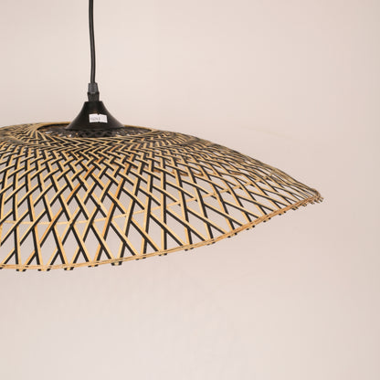 Handmade Bamboo Weaving Wicker Pendant Light