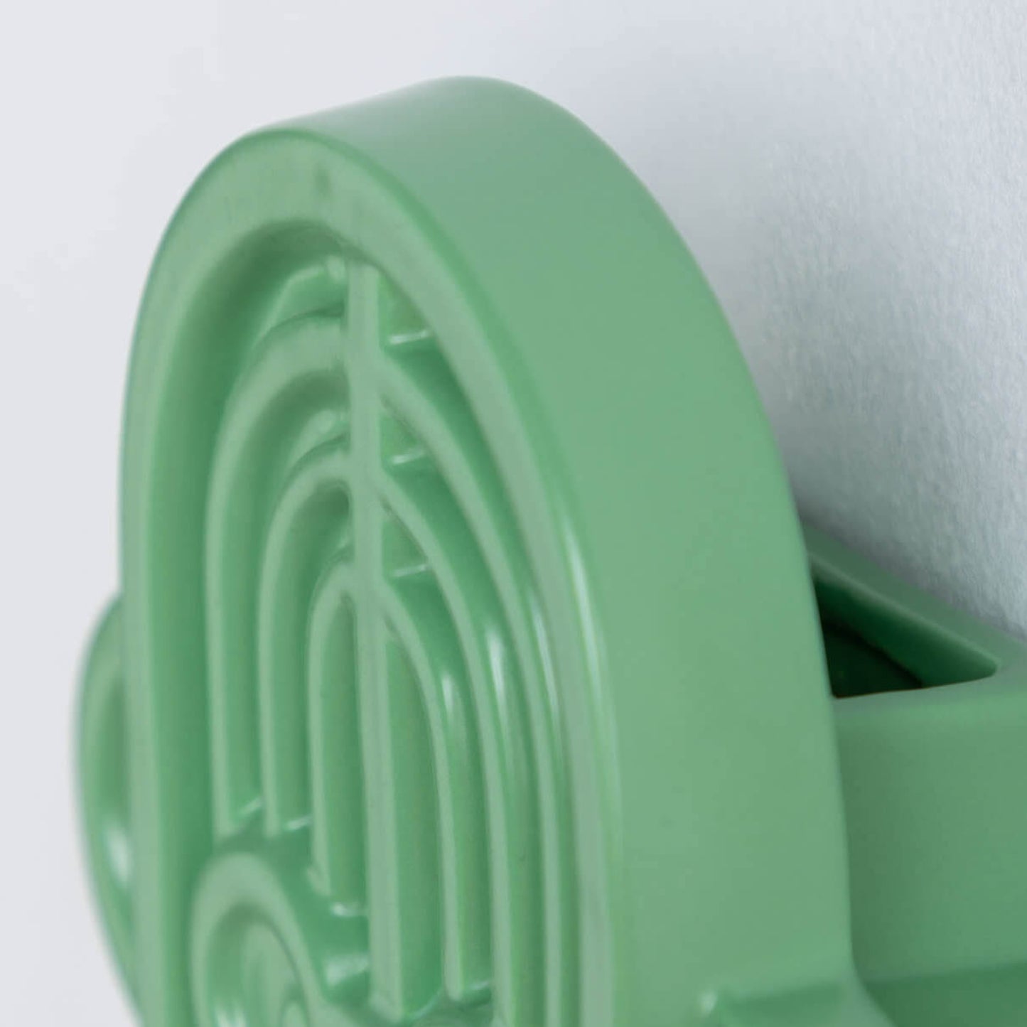 Monkey Face Green Ceramic Wall Art Vase