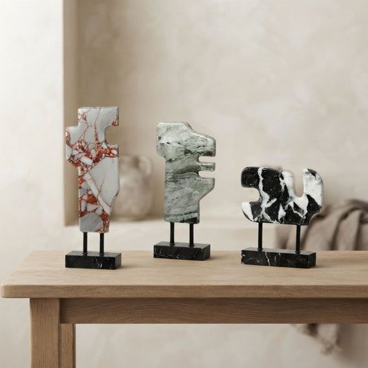 Abstract Shadow Decorative Showpiece(Red, Green, Black)