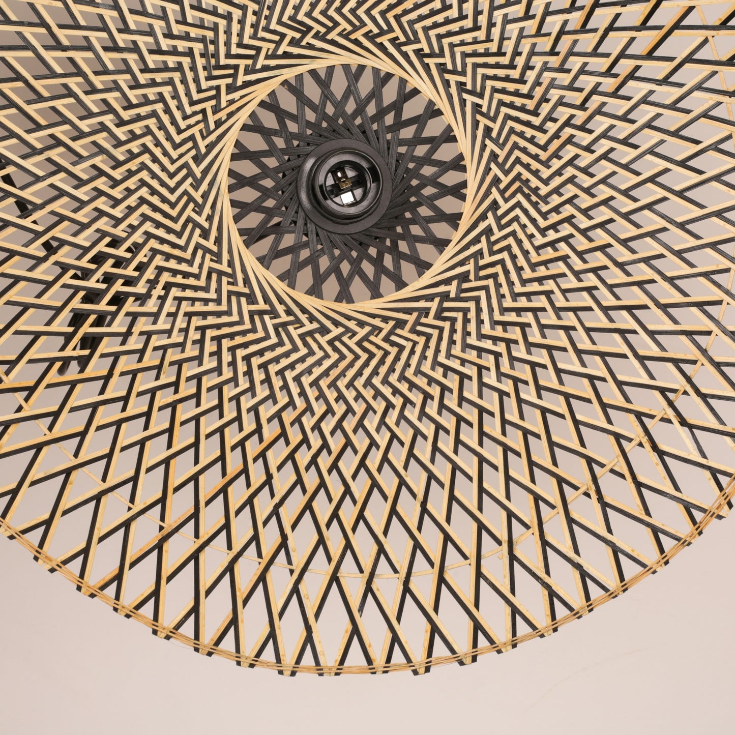 Handmade Bamboo Weaving Wicker Pendant Light