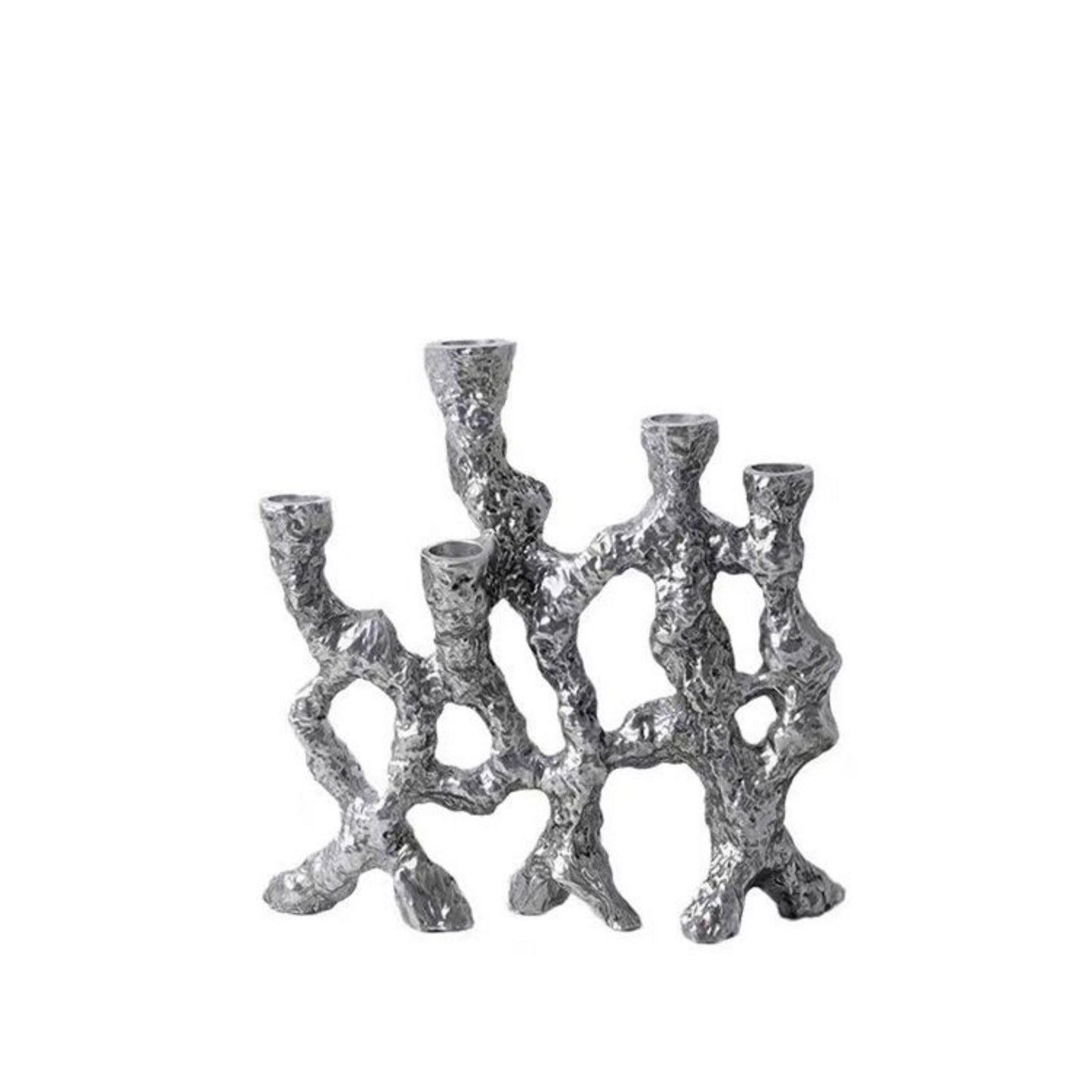 Silver Multiend Candle Holder