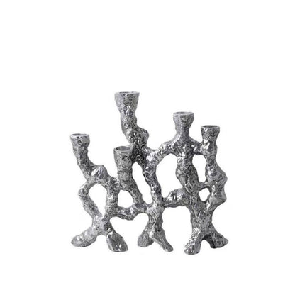 Silver Multiend Candle Holder