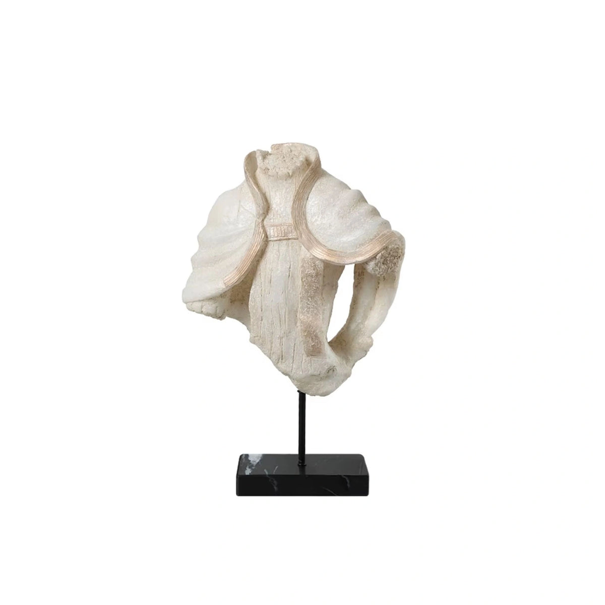 Empty Dress And Standing Shadow Decorative Showpiece