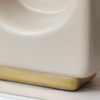 Gold Base Table Clock