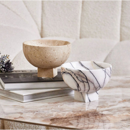 Deep Cup Shaped Decorative Bowl