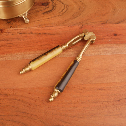 Brass Finish Nut Cracker