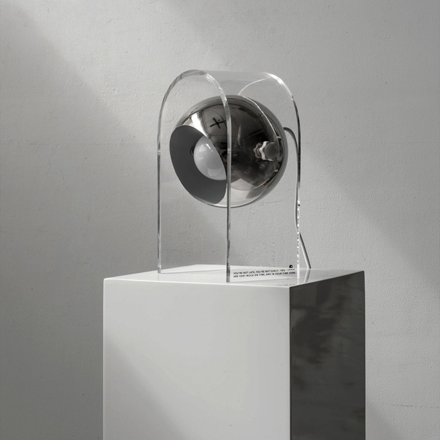 Acrylic Glass Modern Table Lamp