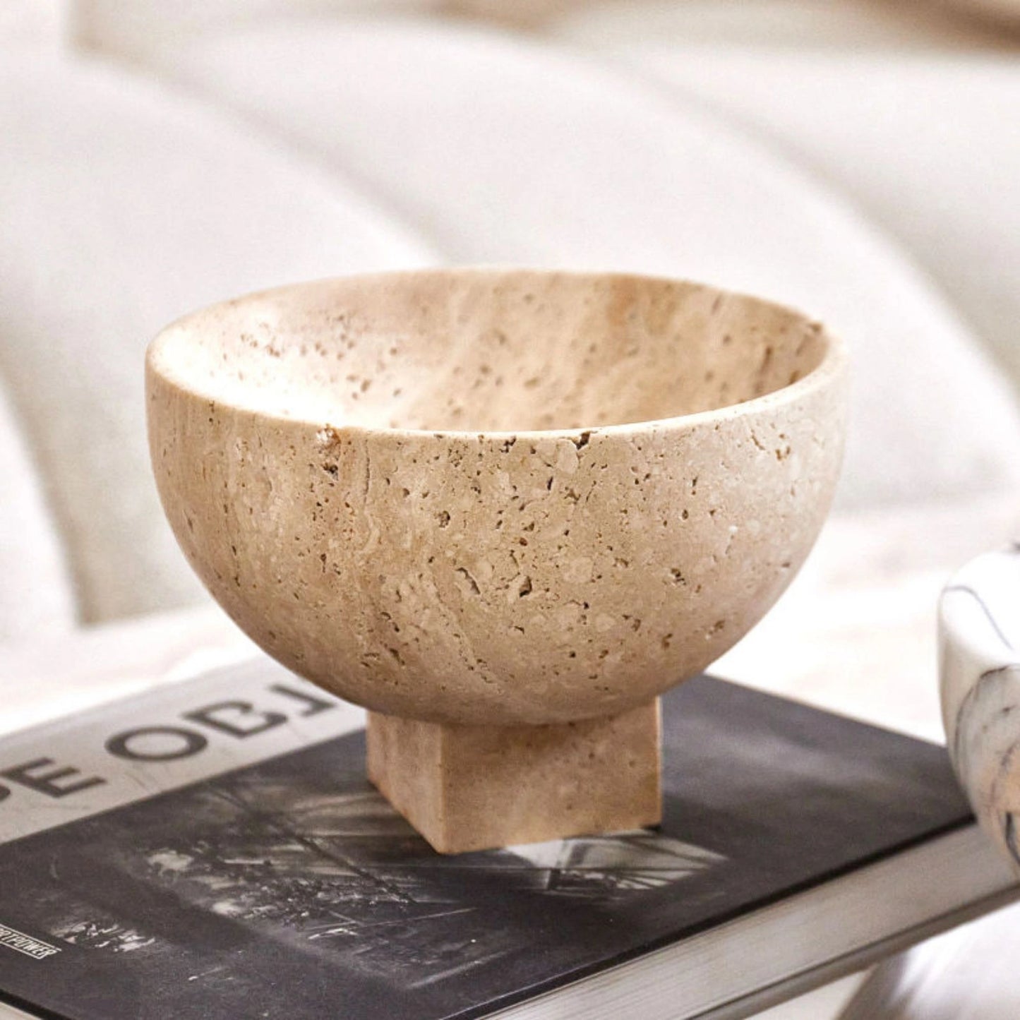 Deep Cup Shaped Decorative Bowl