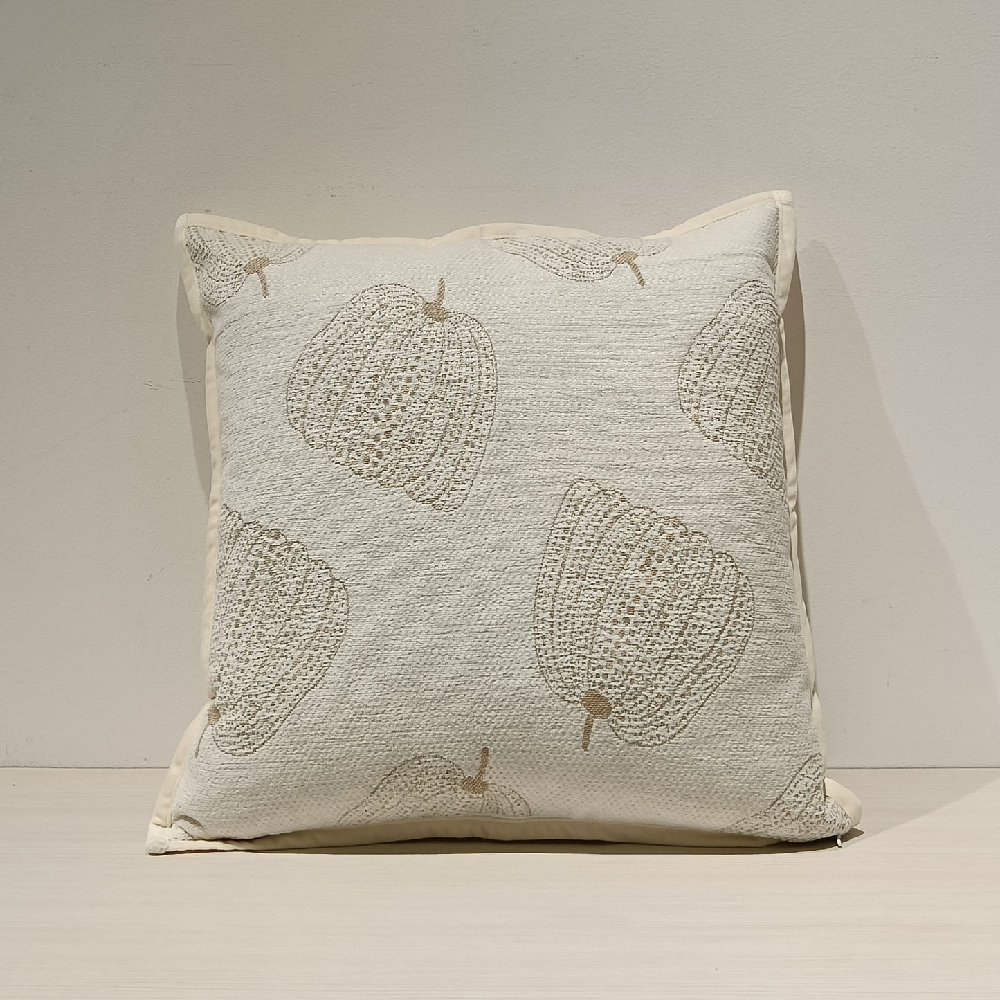 Jacquard Cushion Cover, Backside In Plain