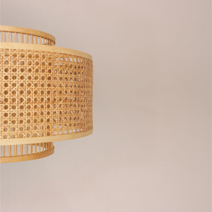 Bamboo Pendant Woven Lamp Light