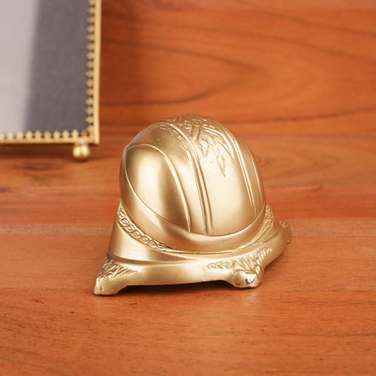 Brass Finish Ring Jewellery Box