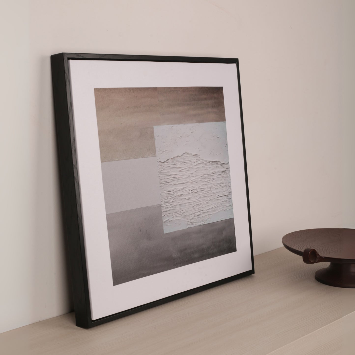 Abstract Geometric Shape Canvas Painting
