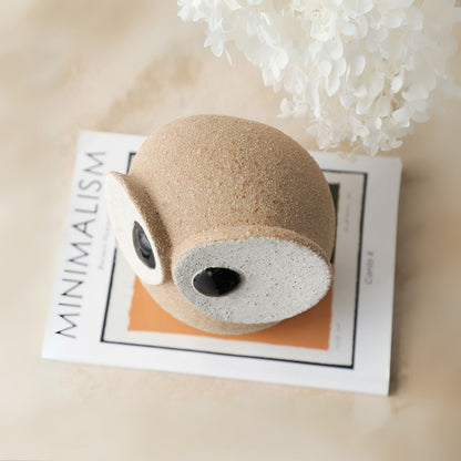 Big Eyed Owl Figurine Ornament