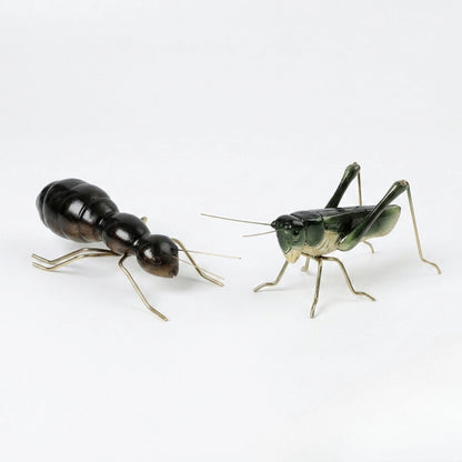 Slender-Legged Locust Decorative Figurine