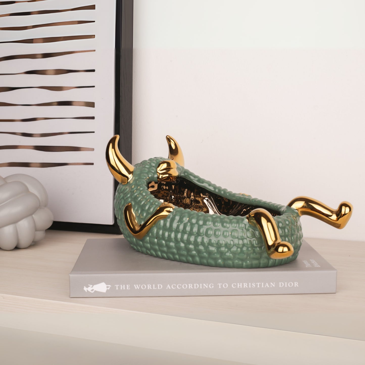 Animal Shape Flat Decorative Bowl