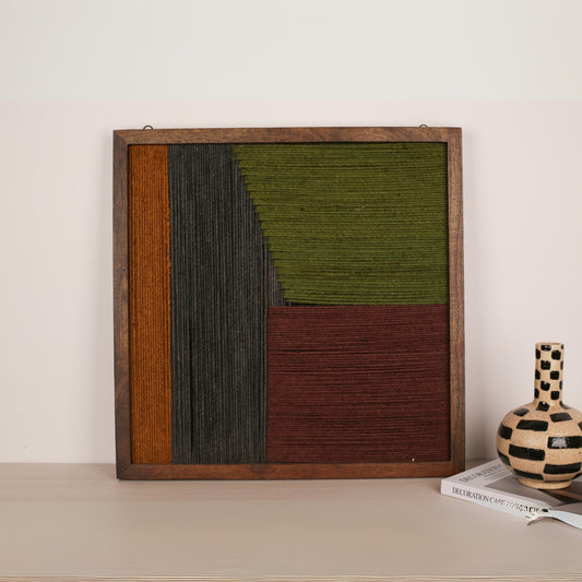 Colourful Jute Wooven Wall Art