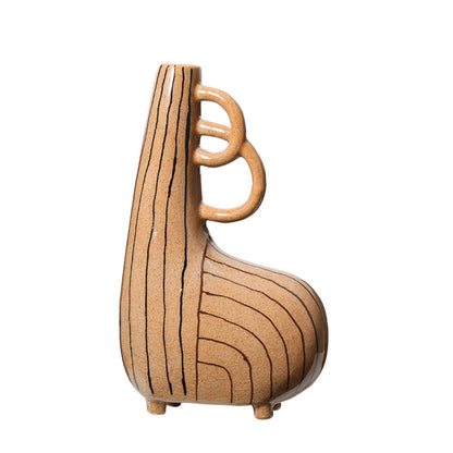 Geometric Deer Shape Flower Vase