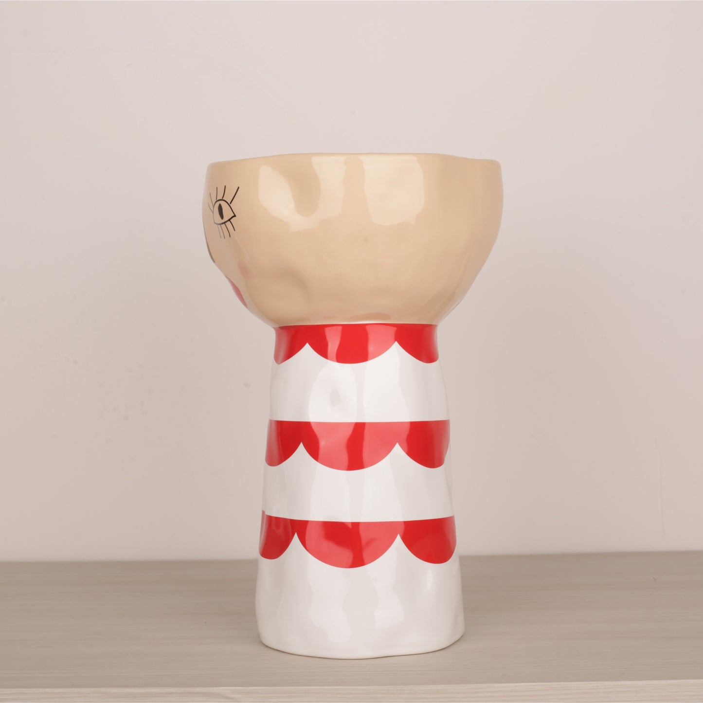 Doll Shape Open Head Decorative Bowl