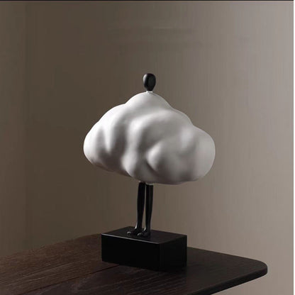 White Cloud Figure Ornament