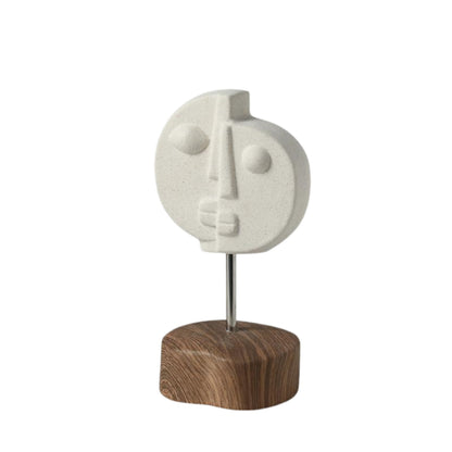 Two-Faced Decorative Ornament